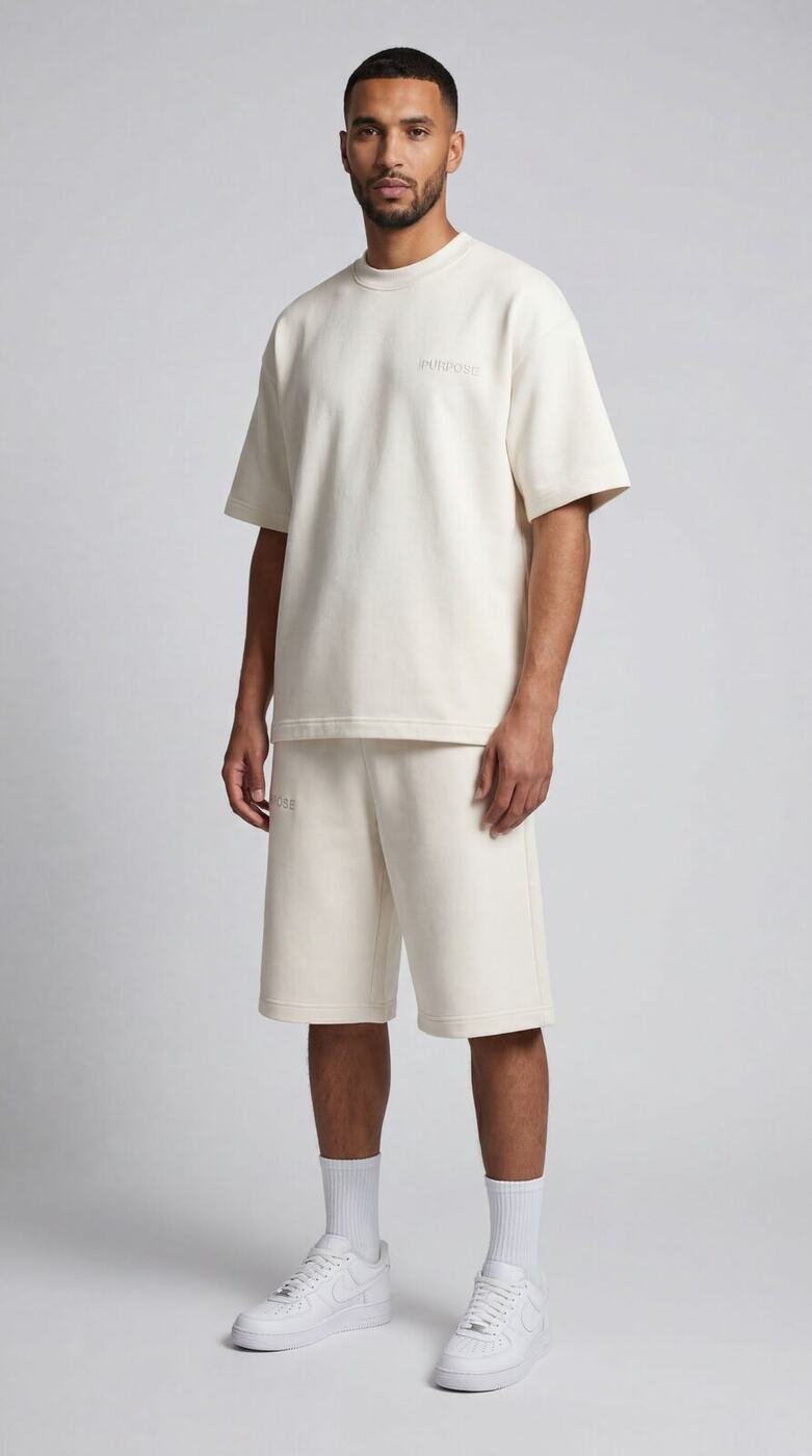 Essential Modest Summer Shorts — Off-White — Pre-Order — 3