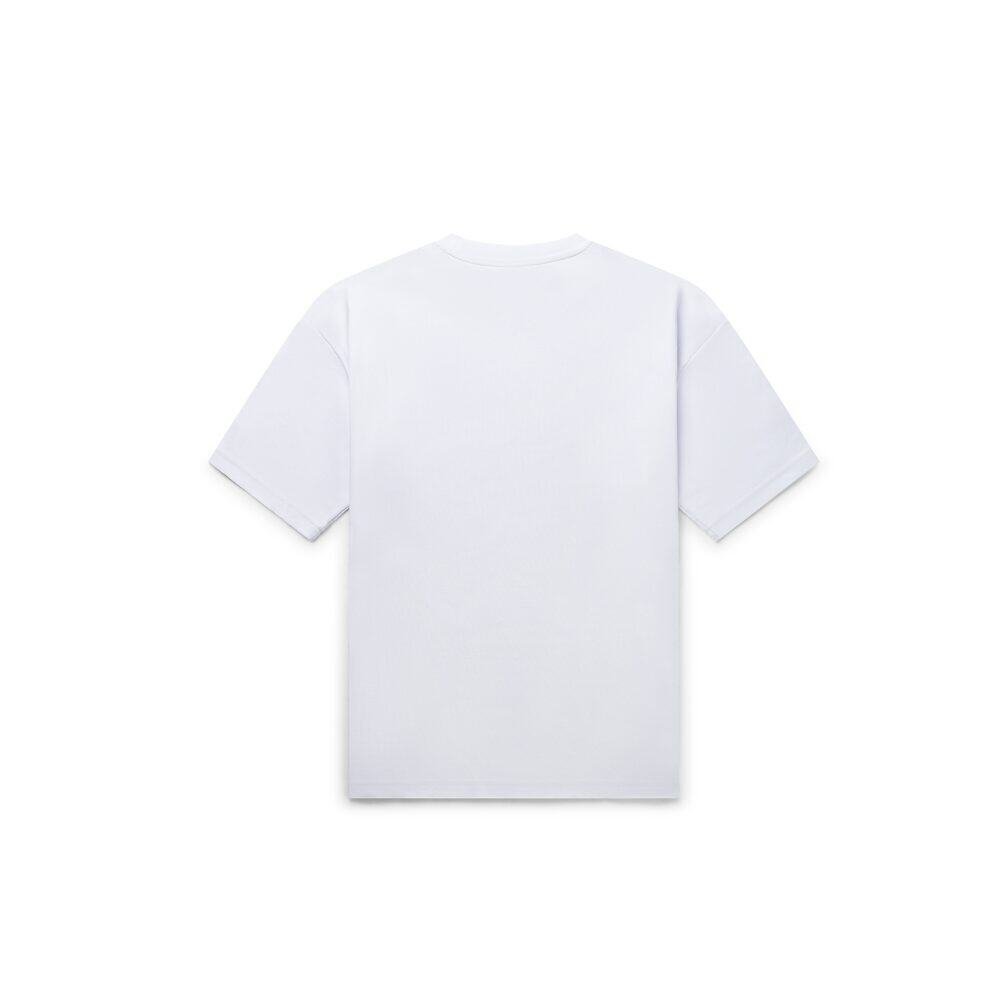 Essential Oversized Tee — White — 3